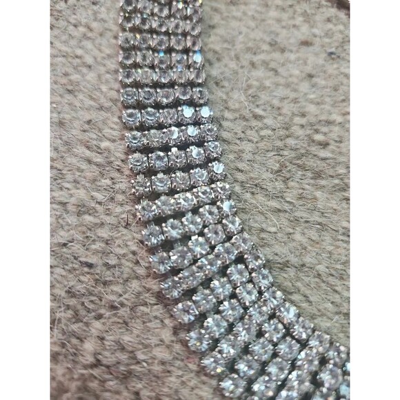 Genuine  rhinestone  crystal  belt not plastic 27-31 long main image 5